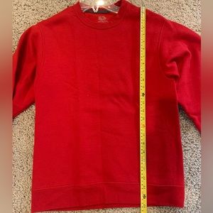 Red Fruit-of-the-Loom Sweatshirt